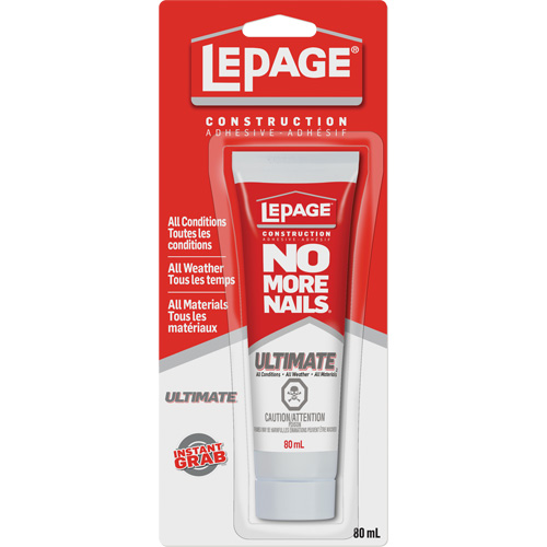 No More Nails&reg; Construction Adhesive Duraquip Inc