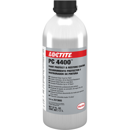 Appr&ecirc;t de protection et de restauration de la peinture PC 4400, 1,1 L, Canette a&eacute;rosol, Transparent Duraquip Inc