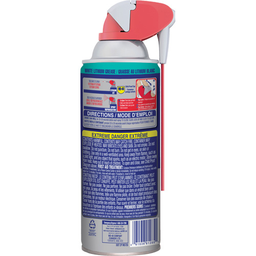 Specialist&reg; High-Performance White Lithium Grease, Aerosol Can Duraquip Inc