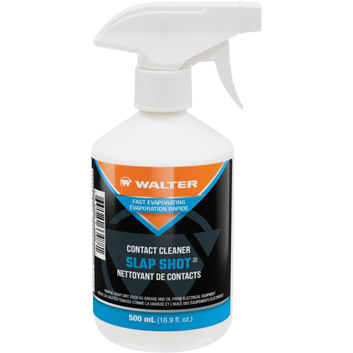 Nettoyant pour contacts SLAP SHOT, Bouteille &agrave; g&acirc;chette Duraquip Inc