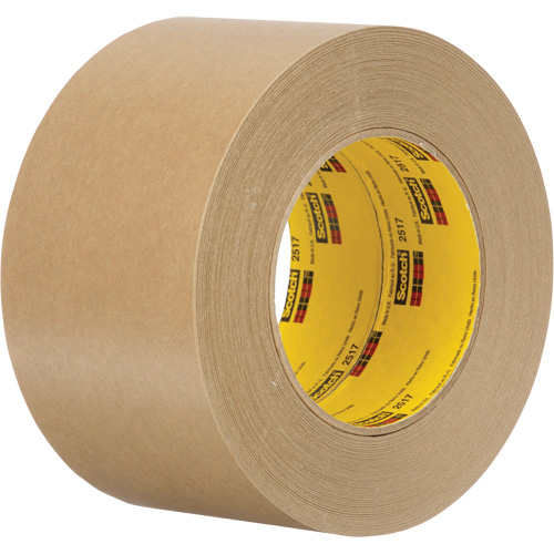 Ruban-cache &agrave; dos plat Scotch 2517, 72 mm (2-27/32") x 55 m (180'), Havane Duraquip Inc