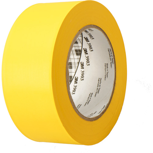 3903 Vinyl Duct Tape, 49" (4.08') W x 46 m (151') L, 6.5 mils, Yellow Duraquip Inc