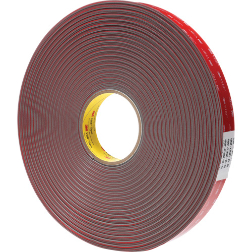 VHB Tape, 66 m (216') L x 6 mm (1/4") W, 23 mils, Acrylic Duraquip Inc