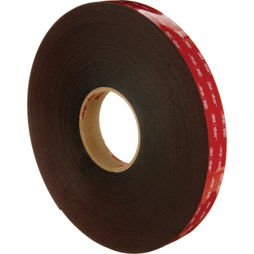 VHB Tape  5962, 33 m (108') L x 12.7 mm (1/2") W Duraquip Inc