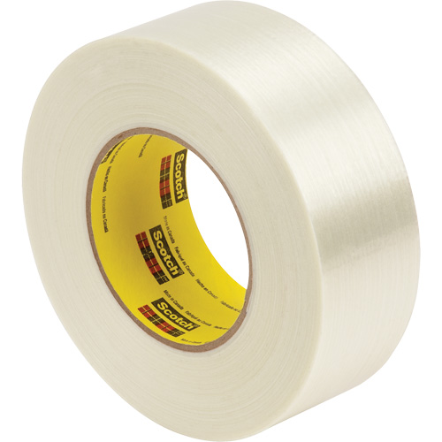 Scotch&reg; Filament Tape, 6 mils Thick, 48 mm (2") x 55 m (180')  Duraquip Inc