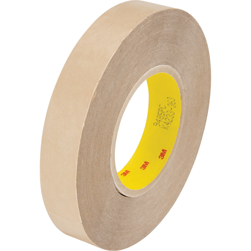 Ruban de transfert adh&eacute;sif 9495PC 3M, 25,4 mm (1") la x 4,2 mils Duraquip Inc