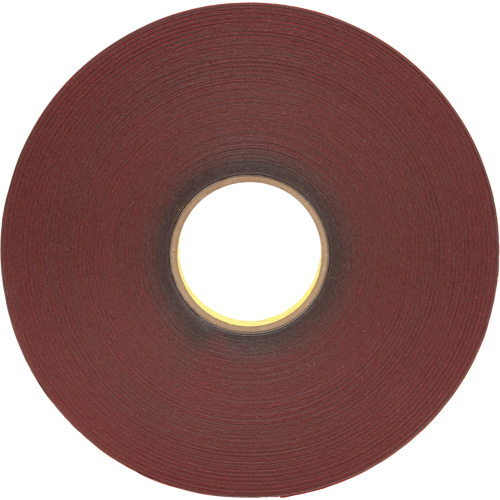VHB Tape 4646, 33 m (108') L x 12.7 mm (1/2") W, 25 mils, Acrylic Duraquip Inc