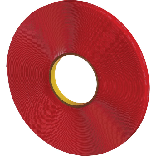 VHB Tape, 33 m (108') L x 12 mm (1/2") W, 40 mils, Acrylic Duraquip Inc