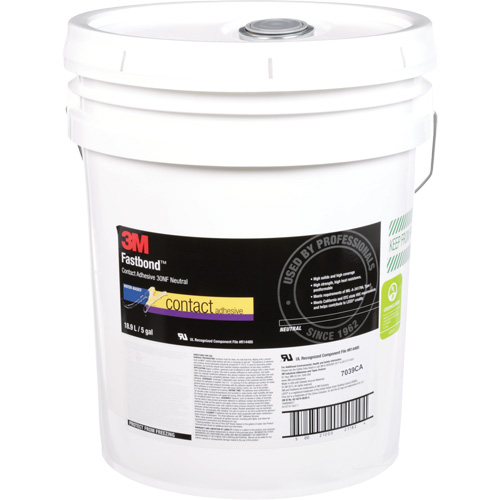 Adh&eacute;sif contact, Baril, 5 gal. Duraquip Inc
