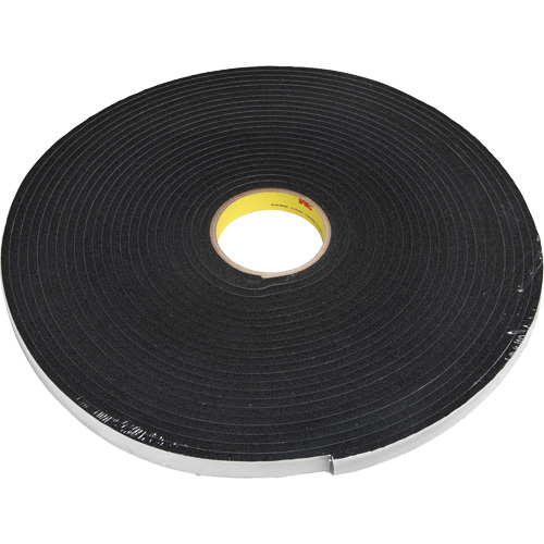 Ruban double face en mousse, 33 m (108') lo x 12,7 mm (1/2") la, 62 mils, Poly&eacute;thyl&egrave;ne Duraquip Inc