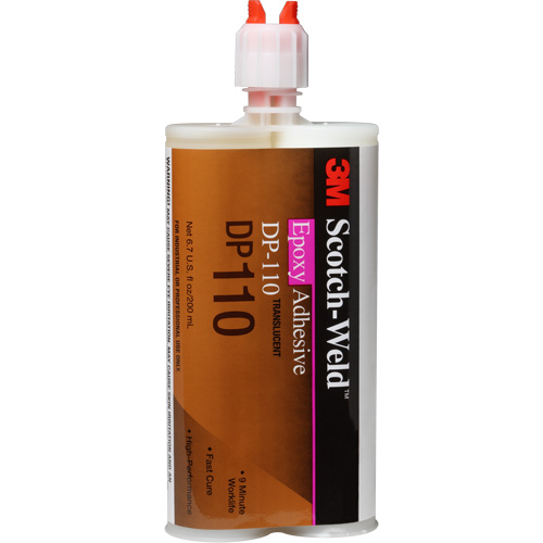 Adh&eacute;sif Scotch-Weld, 200 ml, Cartouche, Deux composants, Translucide Duraquip Inc