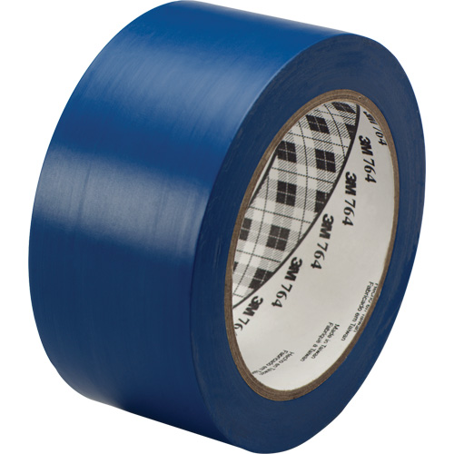 Ruban en vinyle pour travaux g&eacute;n&eacute;raux 764, 25,4 mm (1") la x 32,9 m (108') lo, 5 mils, Bleu Duraquip Inc