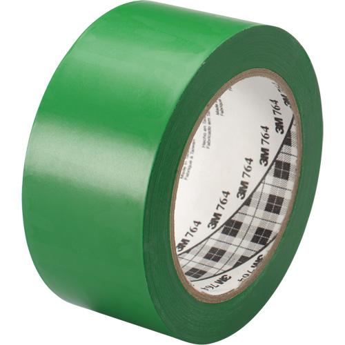 764 General-Purpose Vinyl Tape, 25.4 mm (1") W x 32.9 m (108') L, 5 mils, Green Duraquip Inc