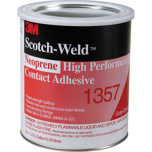 Adh&eacute;sif de contact haute performance &agrave; base de n&eacute;opr&egrave;ne Scotch-Weld Duraquip Inc