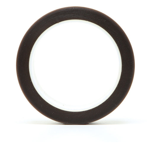 PTFE Skived Film Tape, PTFE, 25.4 mm (1") W x 33 m (108') L, 3.7 mils Thick Duraquip Inc