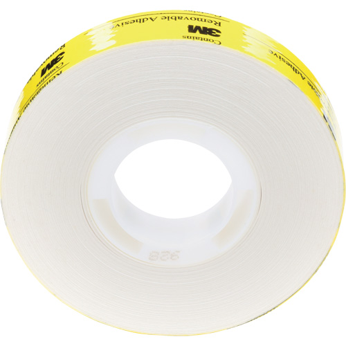 Ruban en tissu ATG repositionnable Scotch 928, 12,7 mm (1/2") x 16,5 m (54'), Transparent Duraquip Inc