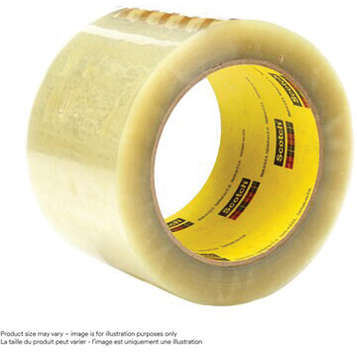 Ruban pour sceller les boîtes Scotch 355, Adh&eacute;sif Thermofusible, 3,15 mils, 36 mm (1-1/2") x 50 m (164') Duraquip Inc