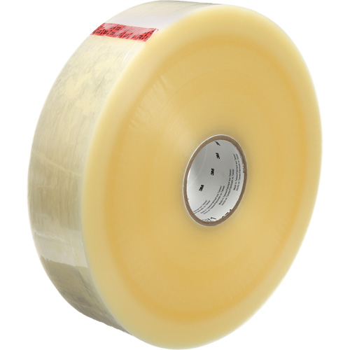 Scotch&reg; Box Sealing Tape 371, Hot Melt Adhesive, 1.9 mils, 72 mm (3") x 1500 m (4921') Duraquip Inc