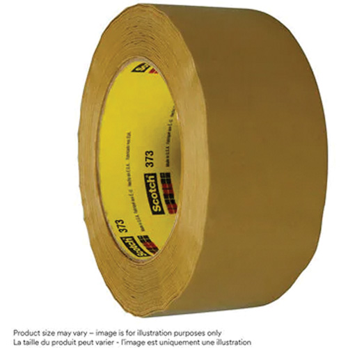 Ruban pour sceller les boîtes Scotch 373, Adh&eacute;sif Thermofusible, 2,5 mils, 48 mm (2") x 100 m (328') Duraquip Inc