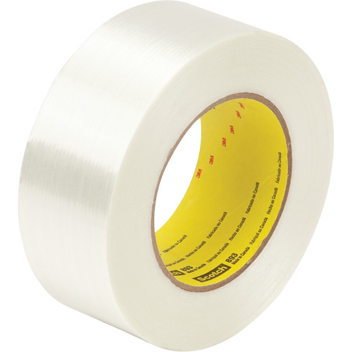 Scotch&reg; Filament Tape, 6 mils Thick, 12 mm (1/2") x 55 m (180')  Duraquip Inc