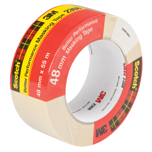 Ruban-cache 2308, 48 mm (2") x 55 m (180'), Havane Duraquip Inc