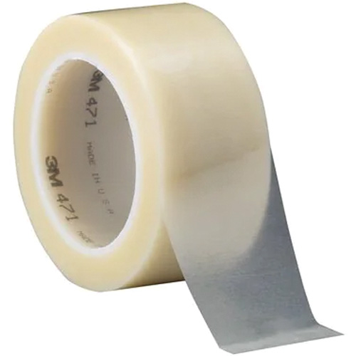 Ruban en vinyle 471, 102 mm (4") la x 32,9 m (108') lo, 5,3 mils, Jaune Duraquip Inc