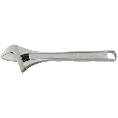 AWP-15 Super Heavy-Duty Professional Adjustable Wrench, 15" L, 2" Max Width, Chrome Duraquip Inc