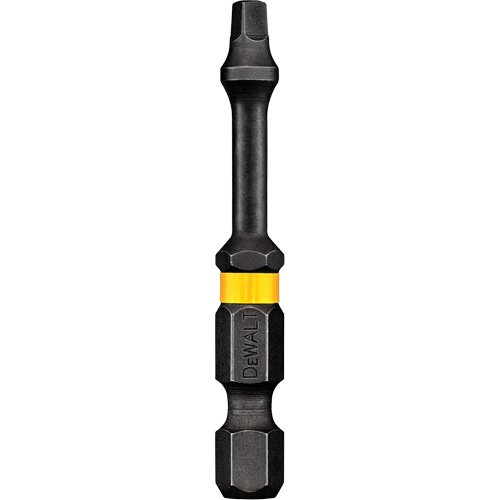 FlexTorq Impact-Ready Drill Bit, Square, #2 Tip, 1/4" Drive Size, 2" Length Duraquip Inc