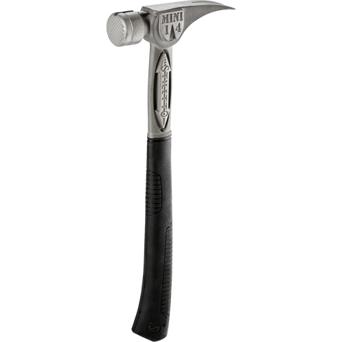 Tibone Mini Milled/Curved Titanium Hammer, 14 oz., Cushion Handle Duraquip Inc