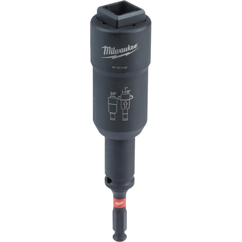 Shockwave Lineman's 3-in-1 Distribution Utility Socket, Click, 1/2" Square Drive Duraquip Inc