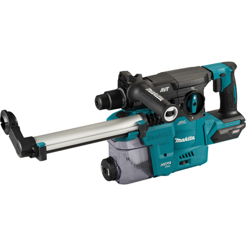 Marteau rotatif sans fil avec moteur sans balai XGT avec accessoire daspiration de la poussi&egrave;re DX10 (outil seulement), 40 V, 1-3/16", 3 lb-pi, 0-840 tr/min Duraquip Inc