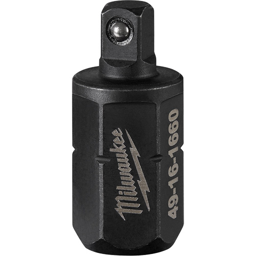 Adaptateur d'enclume pour rochet polygonal Insider, Douille 1/4", 0,55" lo, Sph&eacute;rique Duraquip Inc