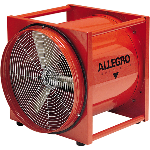 Axial Blowers, 1/2 HP, 2900 CFM, Explosion Proof Duraquip Inc