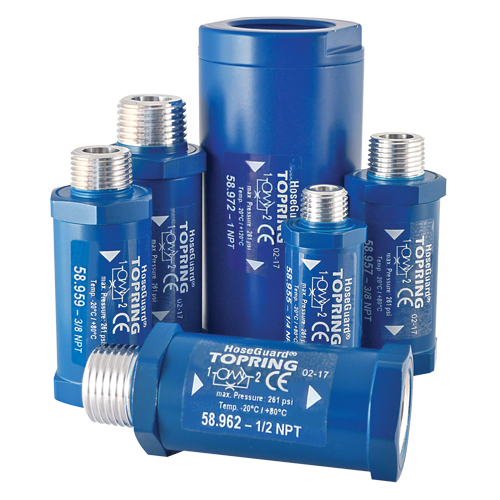 Anti Hose Whip Safety Valves Duraquip Inc