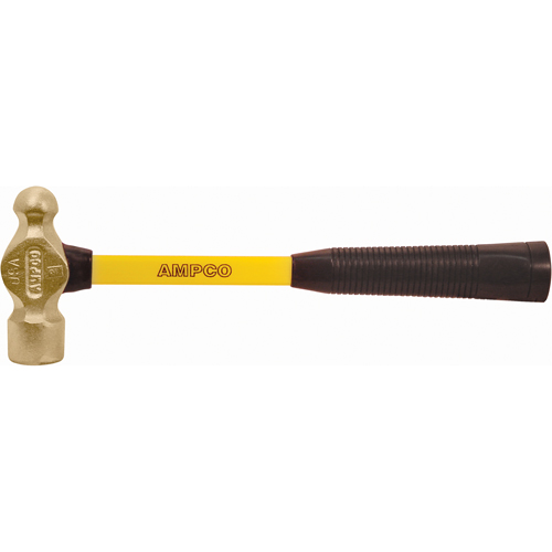Ball Pein Hammer, 1.5 lbs. Head Weight, 14" L Duraquip Inc