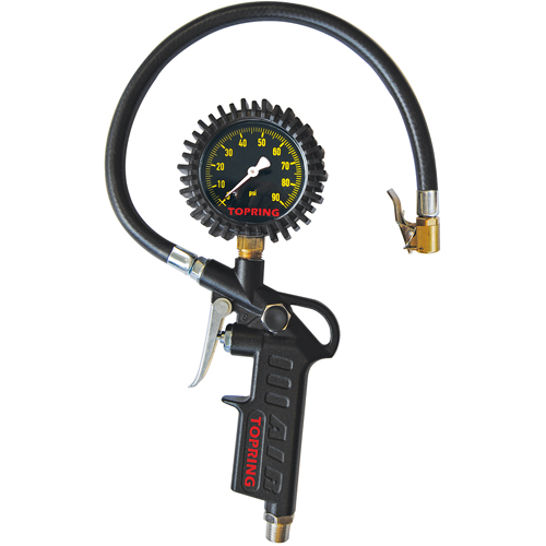 Pistol Grip Dial Inflator Gauge Duraquip Inc
