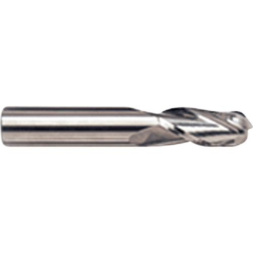 Fraise en bout sph&eacute;rique, 1/8" dia., 4 cannelures, Carbure Duraquip Inc