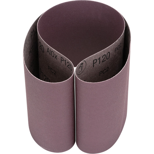 Cloth Belt 241D, 6" W x 48" L, Aluminum Oxide, P120 Grit Duraquip Inc