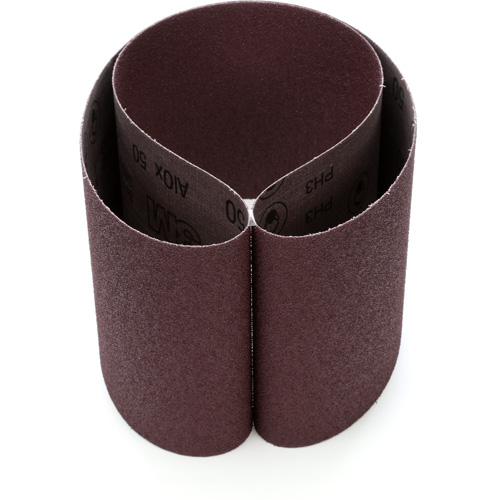 Cloth Belt 241D, 6" W x 48" L, Aluminum Oxide, 50 Grit Duraquip Inc