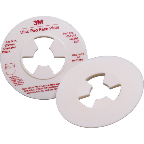Plaque de recouvrement pour tampons pour disques 3M Duraquip Inc