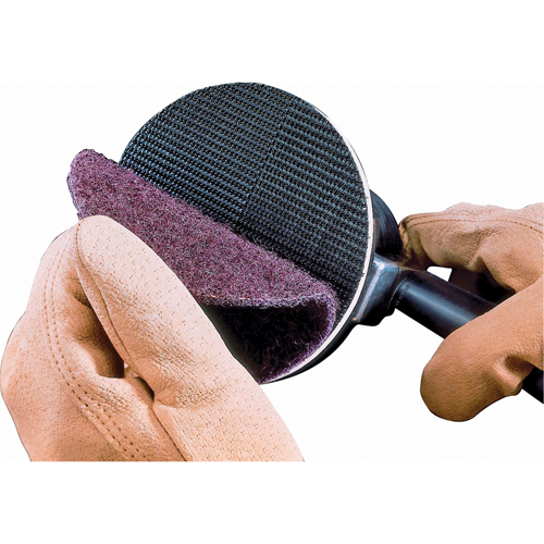 Disque de conditionnement de surface Scotch-Brite, 4" dia., Oxyde d'aluminium Duraquip Inc