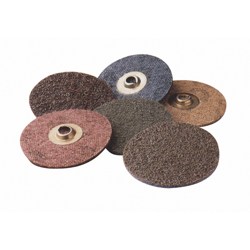 Disques Scotch-Brite pour l'homog&eacute;n&eacute;isation des surfaces, 2" dia. Duraquip Inc