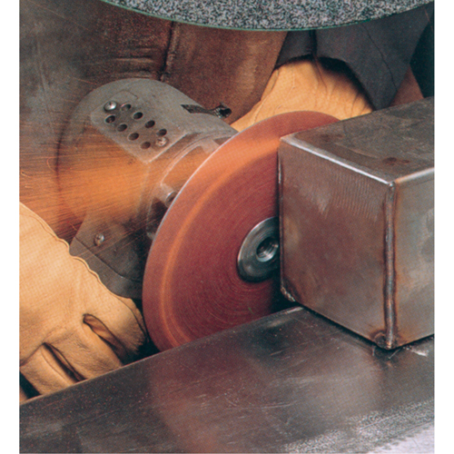 Disques en fibre 501C, Alumine de zirconium, 100, 5" Dia x 7/8" Arbre Duraquip Inc
