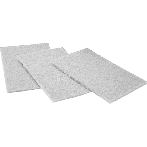 Tampons de nettoyage manuel Scotch-Brite No 7445, C&eacute;ramique, 6" x 9", Grain Nettoyage Duraquip Inc