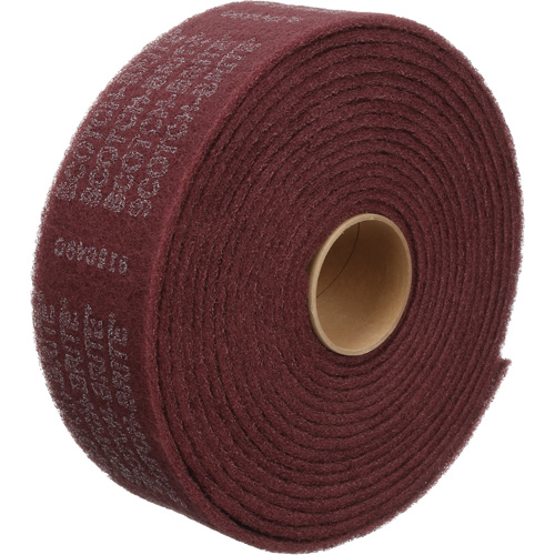 Ruban de nettoyage et de finition Scotch-Brite, Fin, 4" la x 30' lo Duraquip Inc