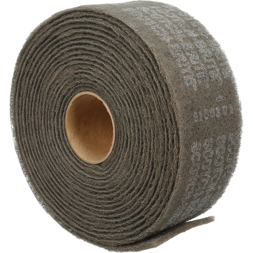 Ruban de nettoyage et de finition Scotch-Brite, Tr&egrave;s fin, 4" la x 30' lo Duraquip Inc