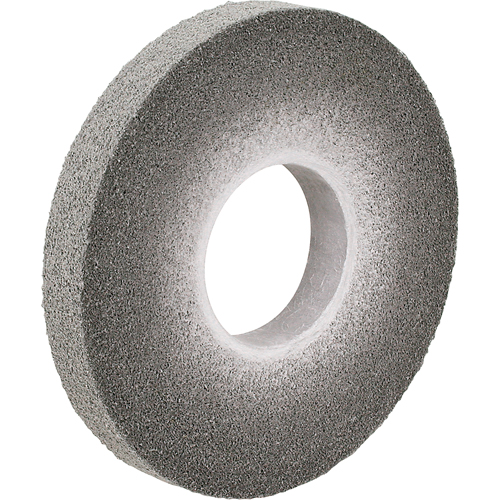 Meule d'&eacute;barbage EXL Scotch-Brite, 8" x 2", Arbre de 3" Duraquip Inc