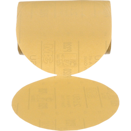 Disque dor&eacute; en rouleau Stikit, 6" dia., Grain P320, Oxyde d'aluminium Duraquip Inc
