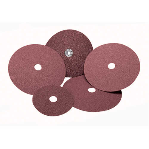 Disques en fibre pour le m&eacute;tal F240, Oxyde d'aluminium, 50, 4-1/2" Dia x 7/8" Arbre Duraquip Inc
