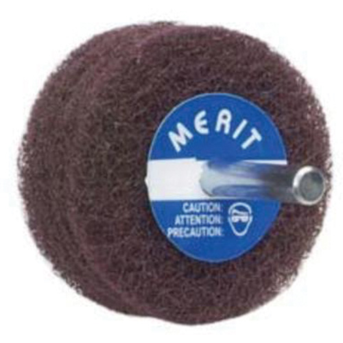 Abrasotex Non-Woven Disc Wheel, 3" Dia., Very Fine Grit, Aluminum Oxide Duraquip Inc